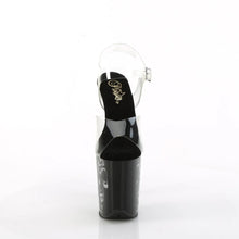 Load image into Gallery viewer, Tacones Pleaser FLAMINGO-808NLSK Transparente Negro

