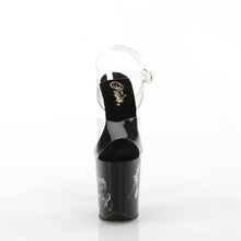 Carregar imagem no visualizador da galeria, Tacones Pleaser FLAMINGO-808NLTG Transparente Negro
