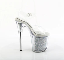 Cargar imagen en el visor de la galería, Tacones Pleaser FLAMINGO-808PREM-RSI Transparente Plata
