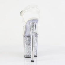 Load image into Gallery viewer, Tacones Pleaser FLAMINGO-808RSI Transparente Plata
