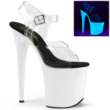 Cargar imagen en el visor de la galería, Sandalia Pole Dance PLEASER FLAMINGO-808 UV - 24/48 HRS - VIVE POLE
