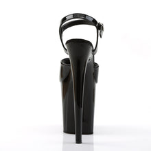 Cargar imagen en el visor de la galería, Tacones Pleaser FLAMINGO-809 - Negro charol / Negro

