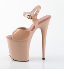 Cargar imagen en el visor de la galería, Tacones Pleaser FLAMINGO-809 - Rosa blush charol / Rosa blush
