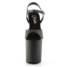 Cargar imagen en el visor de la galería, Tacones Pleaser FLAMINGO-809 - Negro piel sintética / Negro mate
