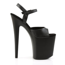 Cargar imagen en el visor de la galería, Tacones Pleaser FLAMINGO-809 - Negro piel sintética / Negro mate
