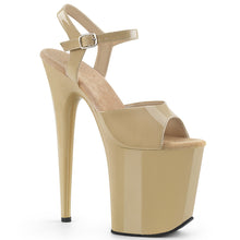Cargar imagen en el visor de la galería, Tacones Pleaser FLAMINGO-809 - Crema charol / Crema
