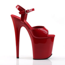 Cargar imagen en el visor de la galería, Tacones Pleaser FLAMINGO-809 - Rojo charol / Rojo
