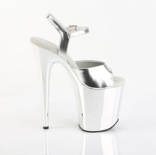 Carregar imagem no visualizador da galeria, Zapatos Pleaser FLAMINGO-809 Slv Metallic Pu/Slv Chrome
