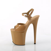 Cargar imagen en el visor de la galería, Tacones Pleaser FLAMINGO-809 - Toffee charol / Toffee
