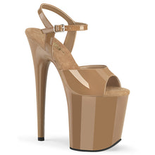 Cargar imagen en el visor de la galería, Tacones Pleaser FLAMINGO-809 - Toffee charol / Toffee
