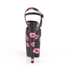 Cargar imagen en el visor de la galería, Tacones Pleaser FLAMINGO-809KISSES Negro Piel Sintética
