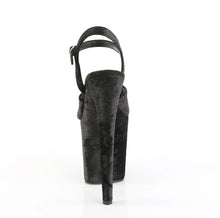 Carregar imagem no visualizador da galeria, Zapatos Pleaser FLAMINGO-809WR Blk Shimmering Fabric/Blk
