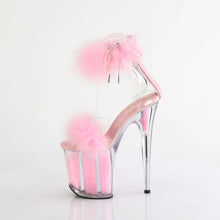 Cargar imagen en el visor de la galería, Tacones Pleaser FLAMINGO-824F Transparente B. Rosa
