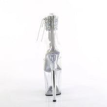 Load image into Gallery viewer, Tacones Pleaser FLAMINGO-824RS-02 Transparente Plata
