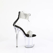 Carregar imagem no visualizador da galeria, Tacones Pleaser FLAMINGO-827RS Transparente Negro
