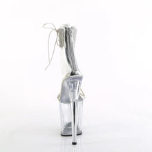 Carregar imagem no visualizador da galeria, Tacones Pleaser FLAMINGO-827RS Transparente Plata
