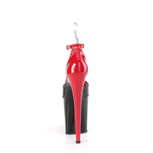 Carregar imagem no visualizador da galeria, Tacones Pleaser FLAMINGO-868 Negro Rojo Charol
