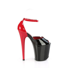 Carregar imagem no visualizador da galeria, Tacones Pleaser FLAMINGO-868 Negro Rojo Charol
