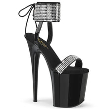 Cargar imagen en el visor de la galería, Tacones Pleaser FLAMINGO-870 Negro Charol
