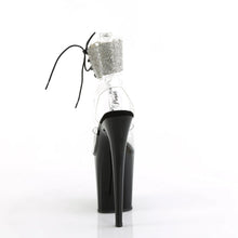 Cargar imagen en el visor de la galería, Tacones Pleaser FLAMINGO-891-2RS Transparente Negro

