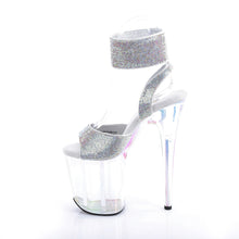 Cargar imagen en el visor de la galería, Tacones Pleaser FLAMINGO-891HTRS - Plata Strass / Holográfico
