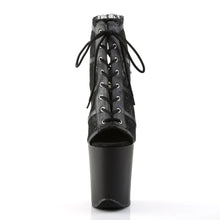 Cargar imagen en el visor de la galería, Tacones Pleaser FLAMINGO-896LC Negro Lace Mate
