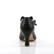 Cargar imagen en el visor de la galería, Tacones Pin Up Couture FLAPPER-11 Negro Piel Sintética
