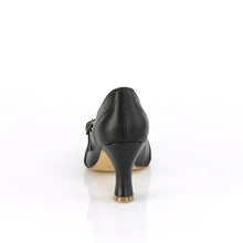 Cargar imagen en el visor de la galería, Tacones Pin Up Couture FLAPPER-32 Negro Piel Sintética
