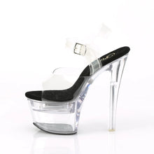 Carregar imagem no visualizador da galeria, Tacones Pleaser FLASHDANCE-708 Transparente Negro
