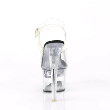 Carregar imagem no visualizador da galeria, Tacones Pleaser FLASHDANCE-708 Transparente Negro
