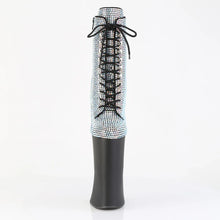 Carregar imagem no visualizador da galeria, Tacones Pleaser FORBIDDEN-1020RS Plata Negro Mate
