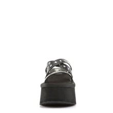 Cargar imagen en el visor de la galería, Sandalias Demonia FUNN-19 Negro Piel vegana
