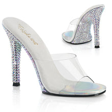 Cargar imagen en el visor de la galería, Tacones Fabulicious GALA-01DML - Transparente / Strass plata AB
