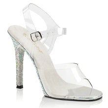 Cargar imagen en el visor de la galería, Tacones Fabulicious GALA-08DM Transparente Plata
