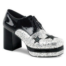 Load image into Gallery viewer, Zapatos Funtasma GLAMROCK-02 Negro Charol Plata

