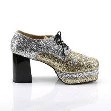 Load image into Gallery viewer, Zapatos Funtasma GLAMROCK-02 Plata Dorado Purpurina
