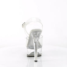 Cargar imagen en el visor de la galería, Tacones Pleaser GLEAM-608 Transparente
