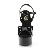 Cargar imagen en el visor de la galería, Tacones Pleaser GLEAM-609 Negro Charol
