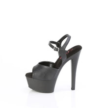 Cargar imagen en el visor de la galería, Tacones Pleaser GLEAM-609 Negro Piel Sintética
