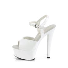 Load image into Gallery viewer, Tacones Pleaser GLEAM-609 Blanco Charol
