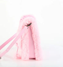Cargar imagen en el visor de la galería, Calzado Demonia HB-663 B. PINK VEGAN LEATHER-FAUX FUR
