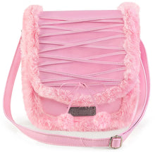 Cargar imagen en el visor de la galería, Calzado Demonia HB-663 B. PINK VEGAN LEATHER-FAUX FUR
