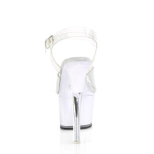 Load image into Gallery viewer, Tacones Pleaser ILLUMINATOR-708 Transparente White Glow
