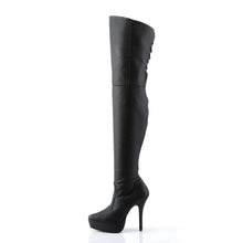 Carregar imagem no visualizador da galeria, Botas Devious INDULGE-3011 Negro Piel (p)
