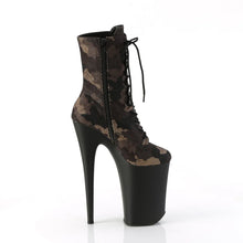 Carregar imagem no visualizador da galeria, Tacones Pleaser INFINITY-1020CM Verde Camo Negro

