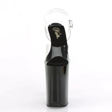 Cargar imagen en el visor de la galería, Tacones Pleaser INFINITY-908 Transparente Negro
