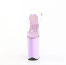 Cargar imagen en el visor de la galería, Tacones Pleaser INFINITY-908 Transparente Lavanda
