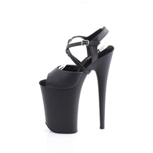 Cargar imagen en el visor de la galería, Tacones Pleaser INFINITY-924 - Negro Piel Sintética

