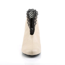 Carregar imagem no visualizador da galeria, Botas Pleaser Pink Label JENNA-105 Crema Piel Sintética
