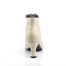 Carregar imagem no visualizador da galeria, Botas Pleaser Pink Label JENNA-105 Crema Piel Sintética
